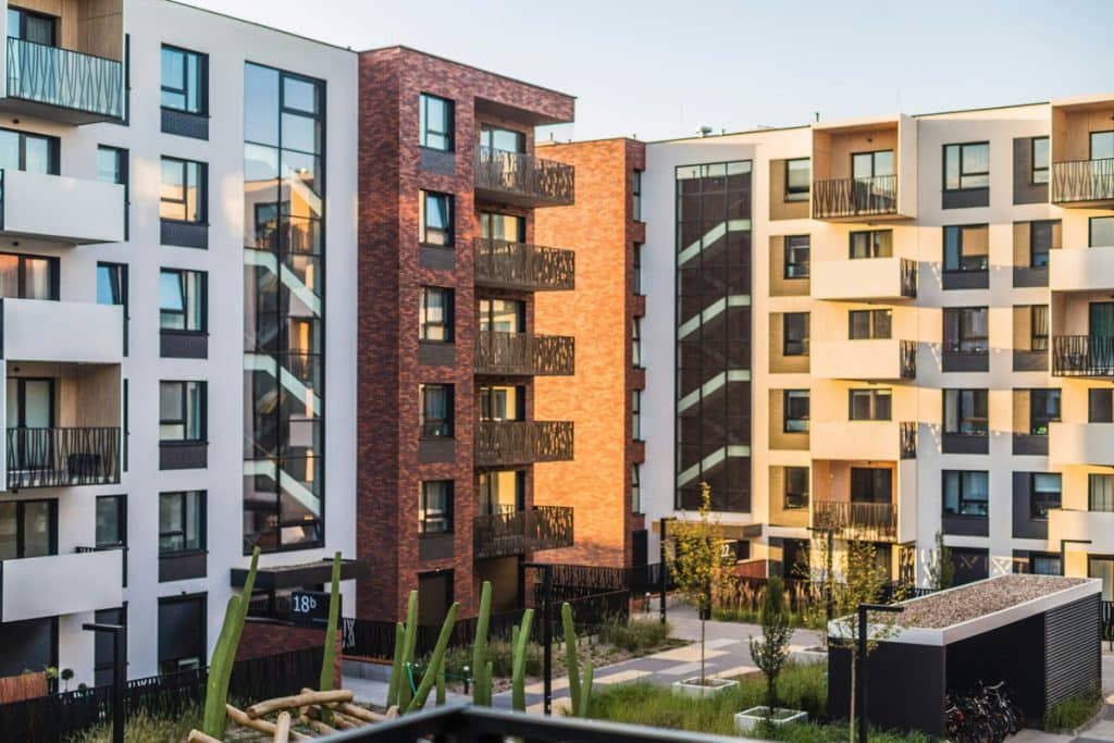 Programme résidentiel de logements collectifs illustrant l'expertise d'EFBC en assistance à maîtrise d'ouvrage.