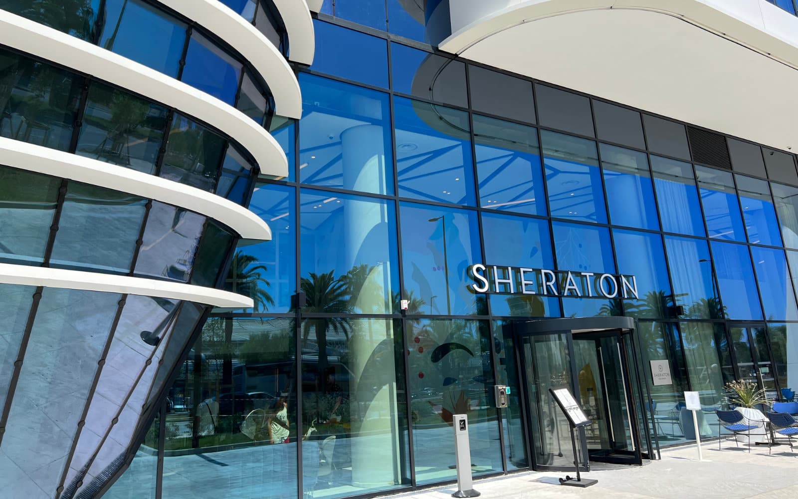 Nice Hôtel Sheraton Main Entrance Entrée principale